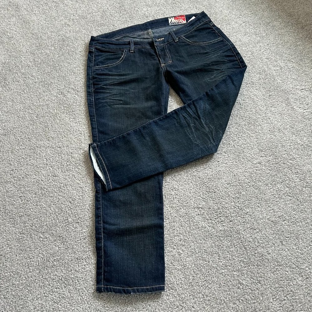 Siwy Jeans Mid Rise RN# 111919 Whiskered Four Pocket Size 31   - S923 - Picture 2 of 10